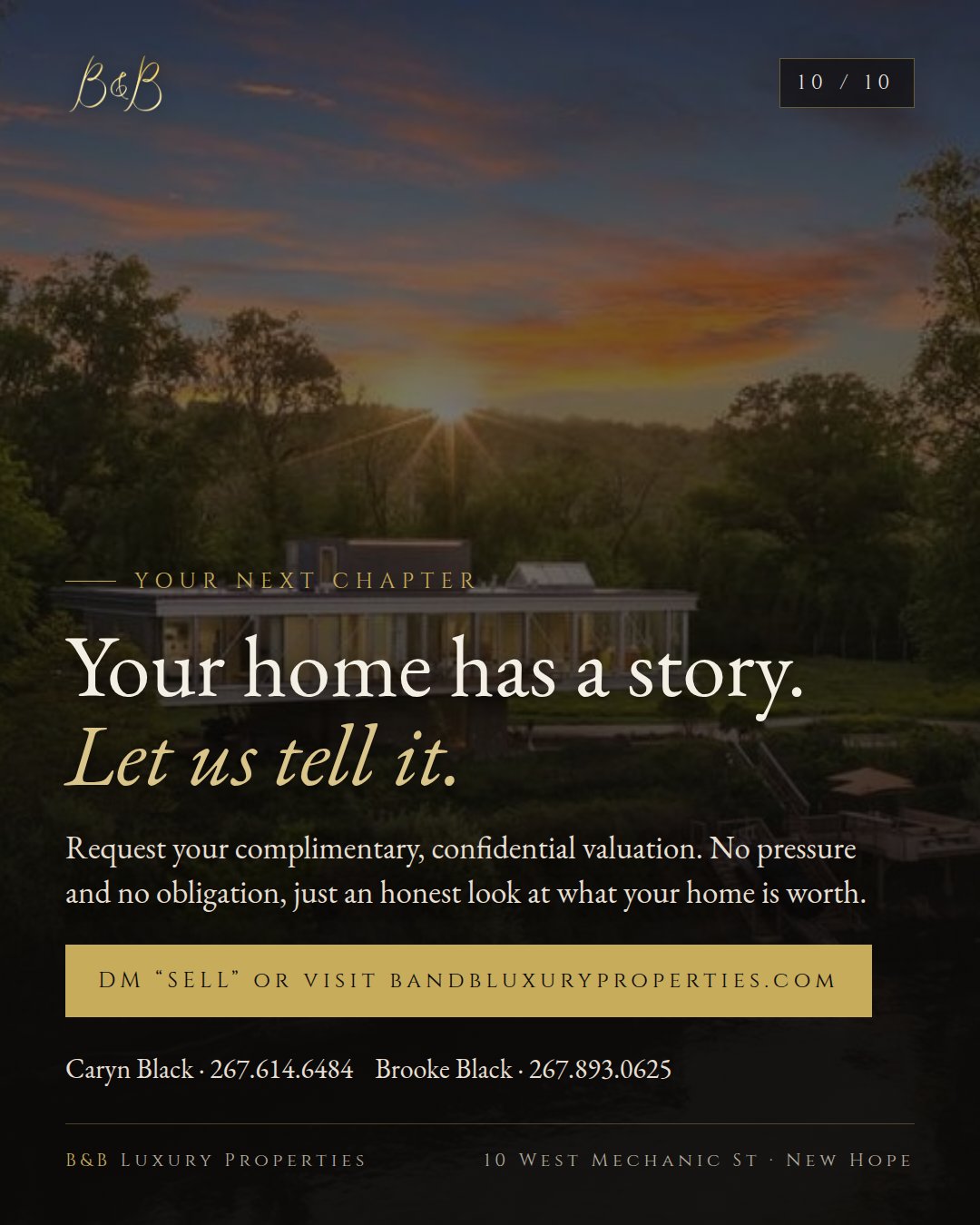 Not Listed. Introduced. The B&B Seller Journey, From First Conversation to Closing Day