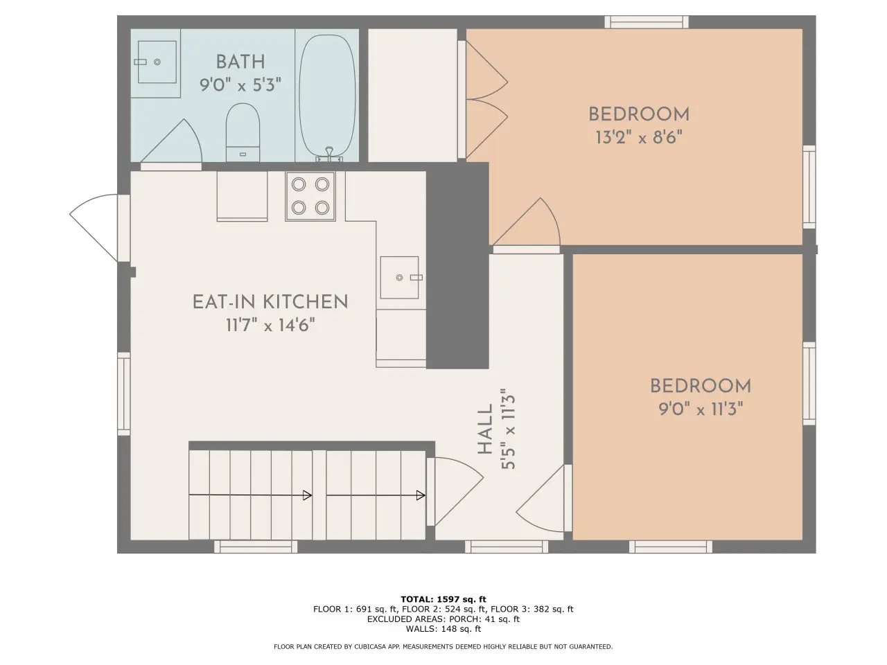 Magnolia Portside – Spacious 3BR on Thames St