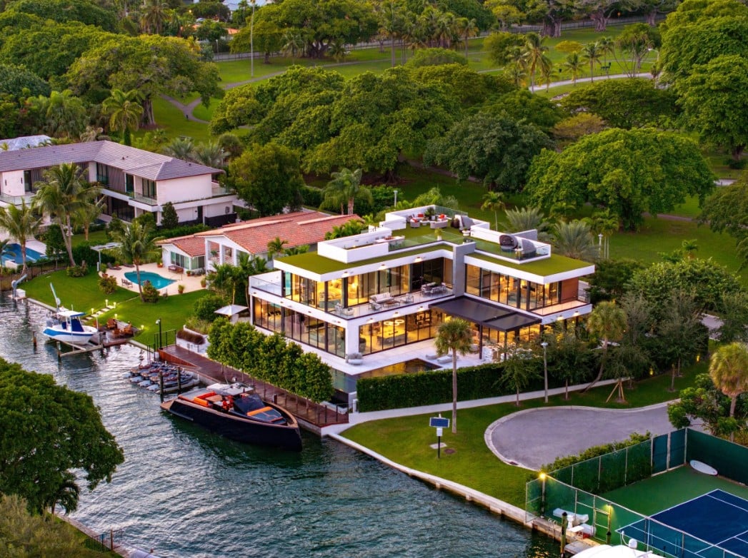 New Construction Home in Miami's Bay Point Neighborhood Sells For Record-Setting $27.25 Million