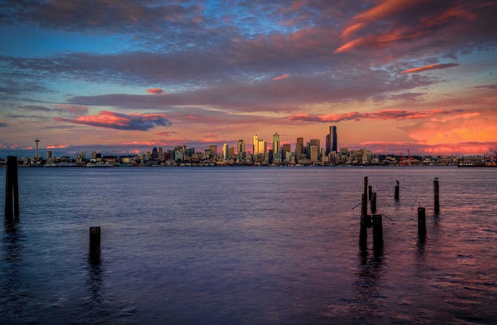 views of seattle from west seattle