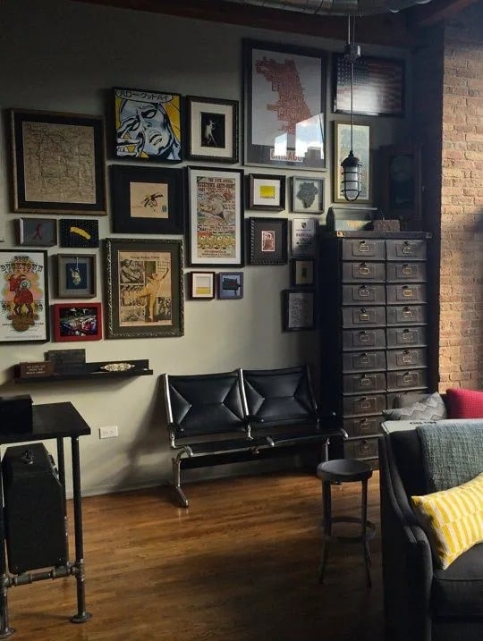 Vintage Art Gallery Wall