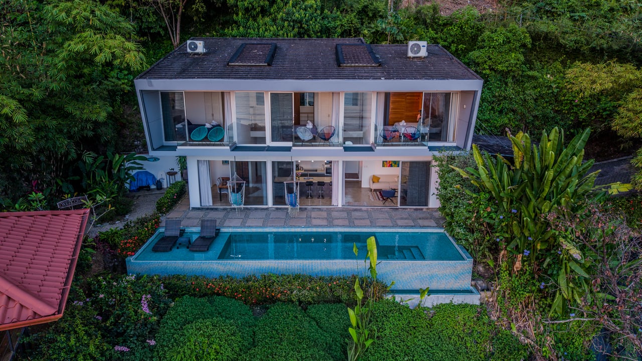 Luxury Whitewater Ocean View Home in Ayacucho Dominical