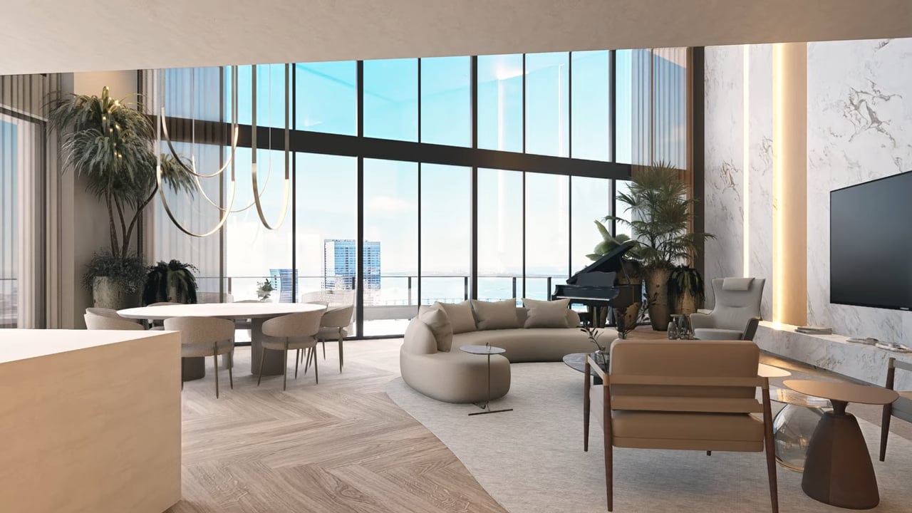 1000 Brickell Plaza, Unit UPH6201, Miami, FL 33131