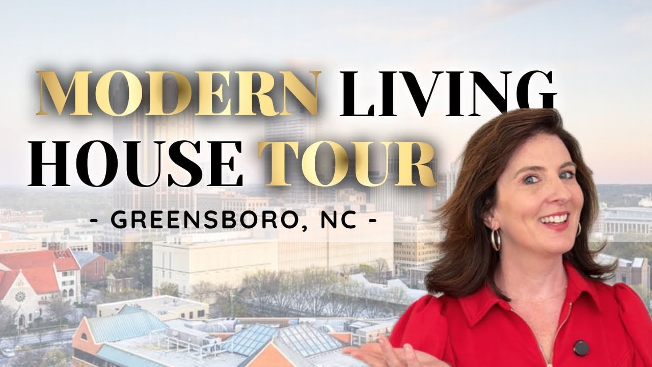  HOUSE TOUR GREENSBORO NC | WHAT MODERN HOMES FEATURE IN THE TRIAD