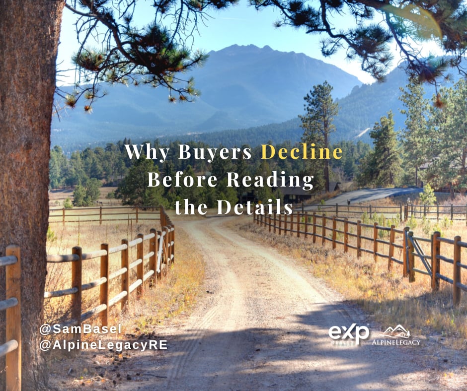 "Why some homes are declined before the details are reviewed”
