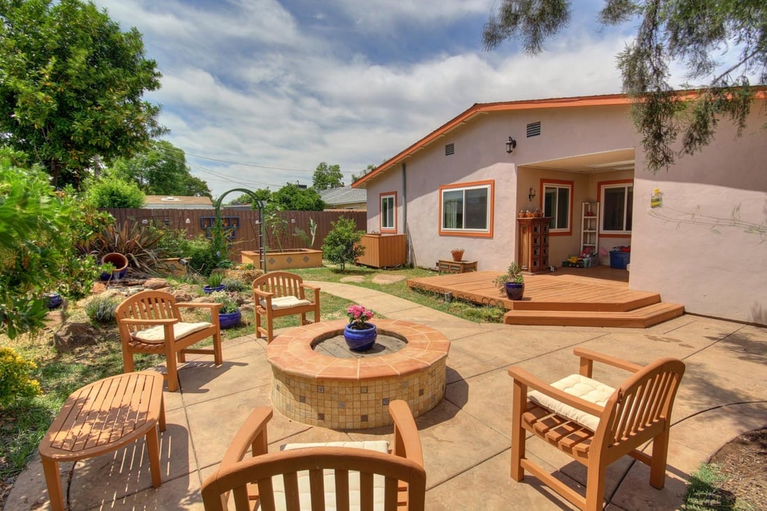 Just Listed! Charming Colonial Village Home with A Yard Crashers Makeover!