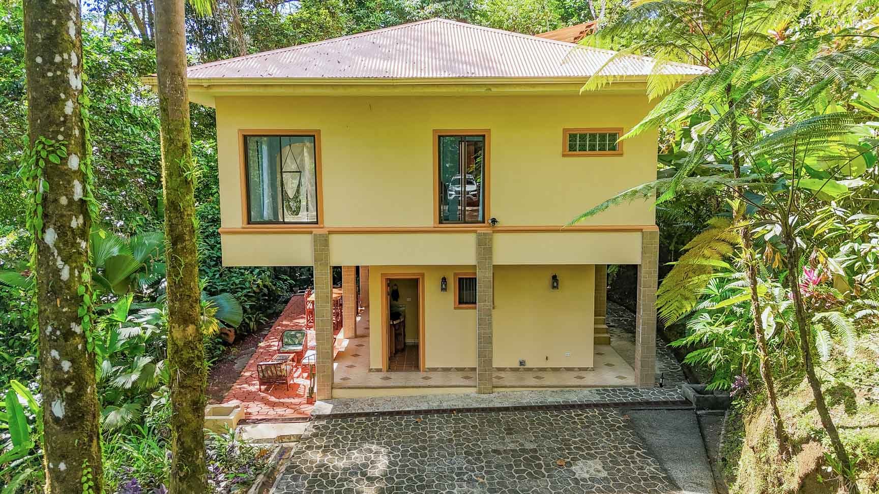 3 Bedroom Rainforest Home in Ojochal With River & Waterfall | 3.5 Acres Private