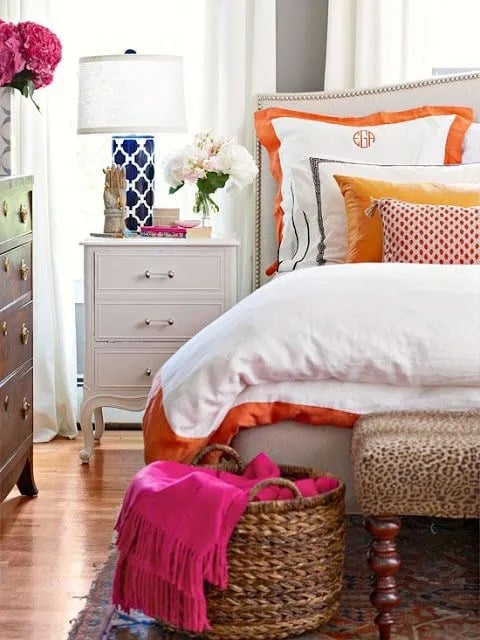 Blue + Orange Color Scheme