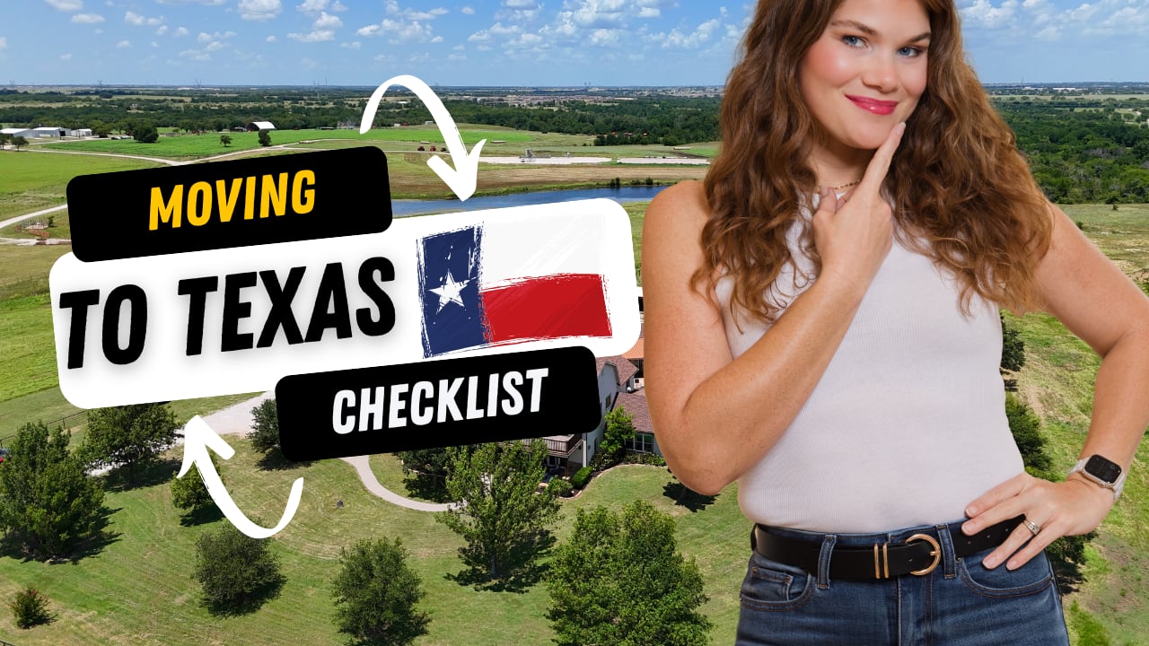 Paige Miranda Realtor presents moving to Texas checklist for out-of-state relocations to North Texas and DFW metroplex