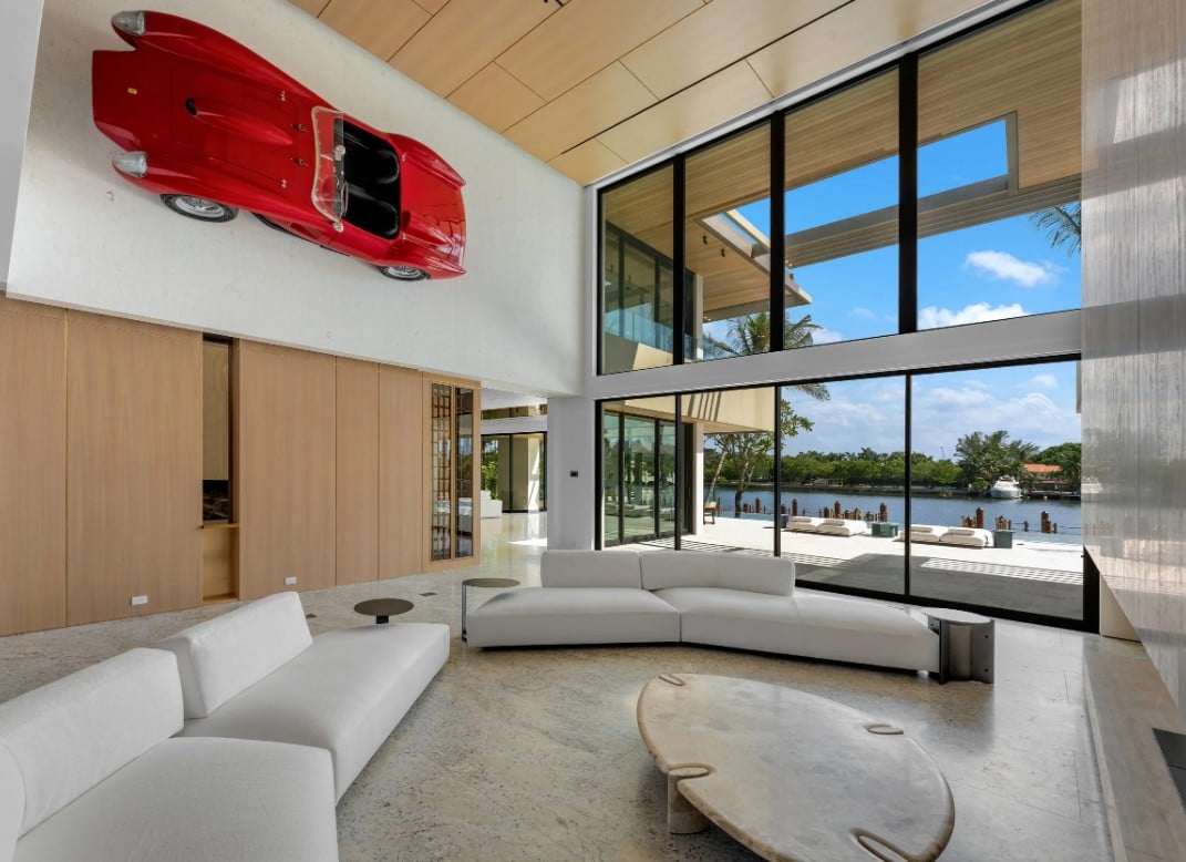 Waterfront Estate on Hibiscus Island Sells For $51.5 Million Setting New Record on Miami Beach's Palm and Hibiscus Island
