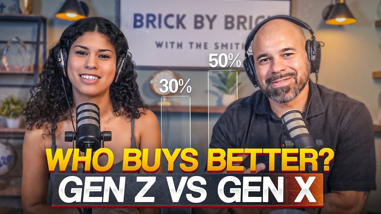 Gen Z vs Gen X — Who REALLY Buys Homes Better? | Brick by Brick Podcast Ep. 2