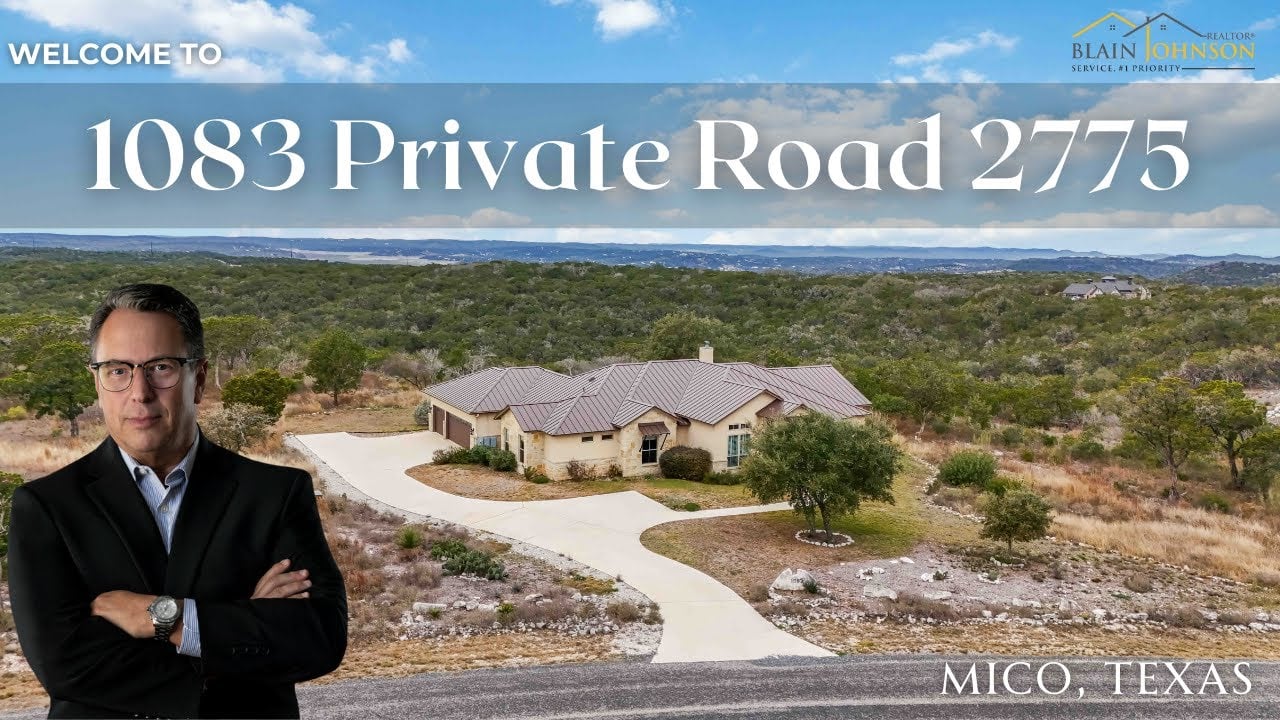 Welcome To: 1083 Private Road 2775, Mico, Texas 78056