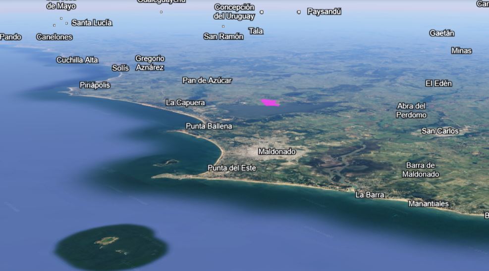 121 Hectare Land with coastal access - Laguna del Sauce