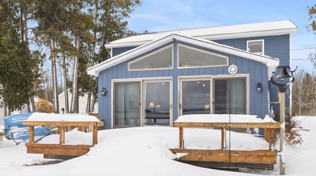 Big Platte Lake Waterfront Home | Benzie County, Michigan
