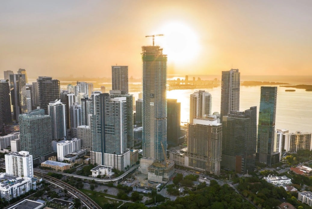 Cipriani Residences Miami Tops Off Construction, Surpasses 80% Sold Ahead of Summer 2027 Delivery