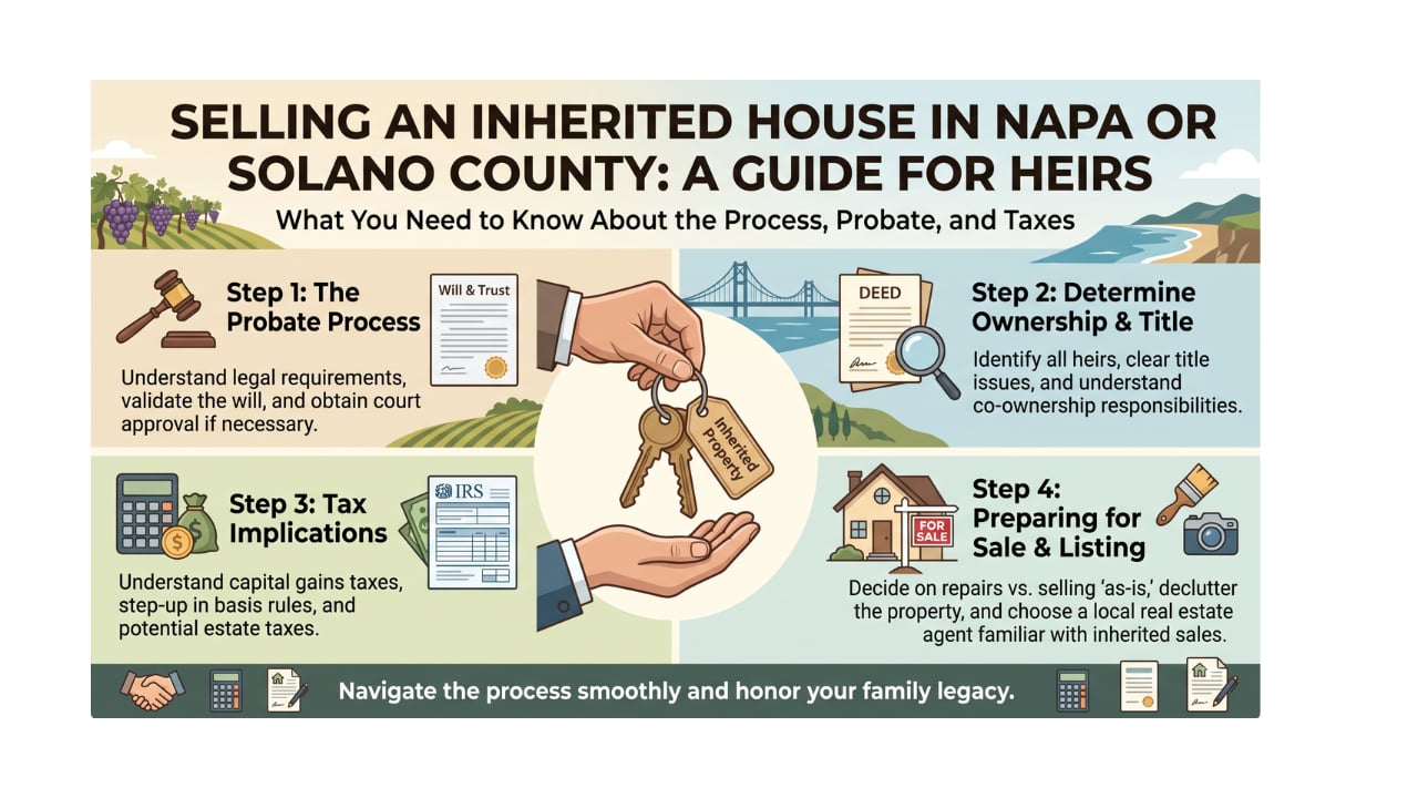 What do you do when you inherit a house in California?