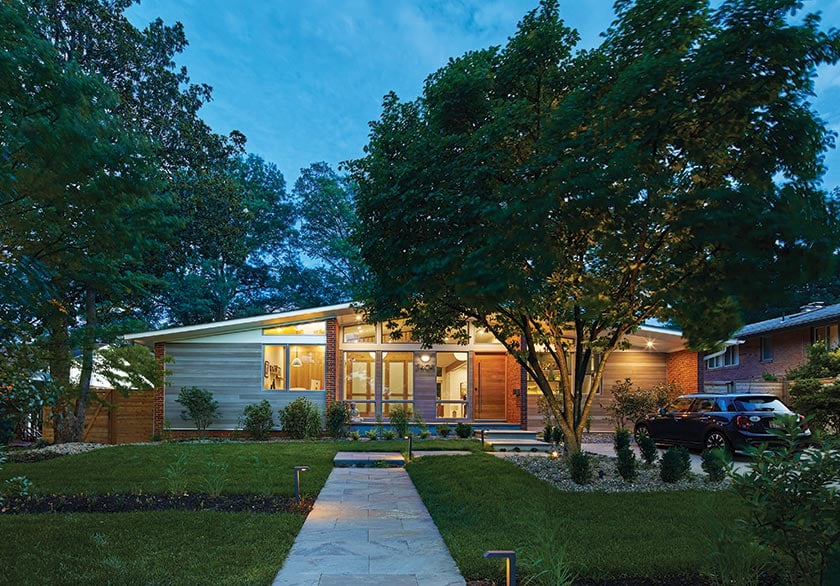 An Unexpected Maryland Mid Century Home