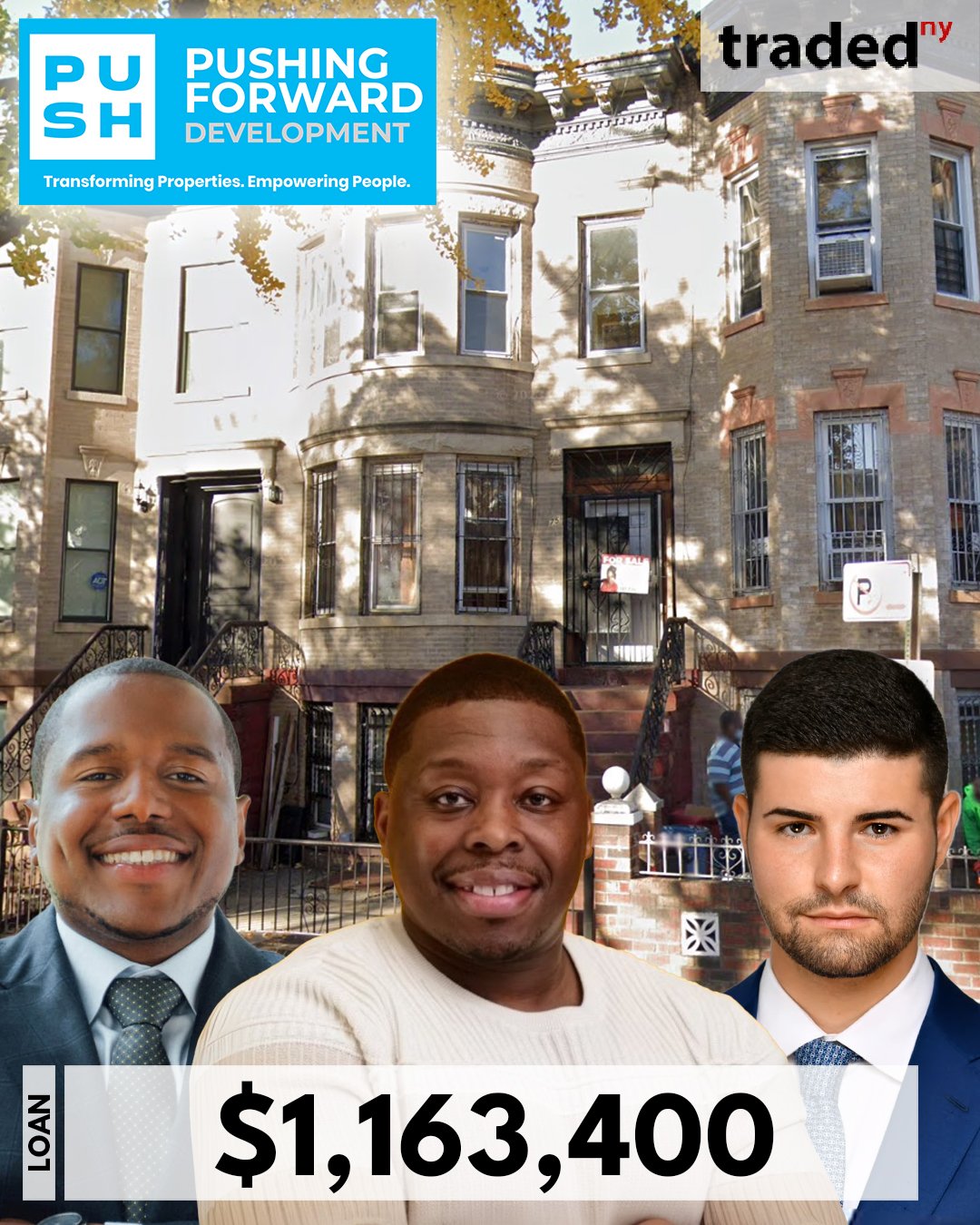 Pushing Forward Development Secures $1.16M Cash Out Refinance For 1275 Park Place Multifamily In Brooklyn  1275 Park Place