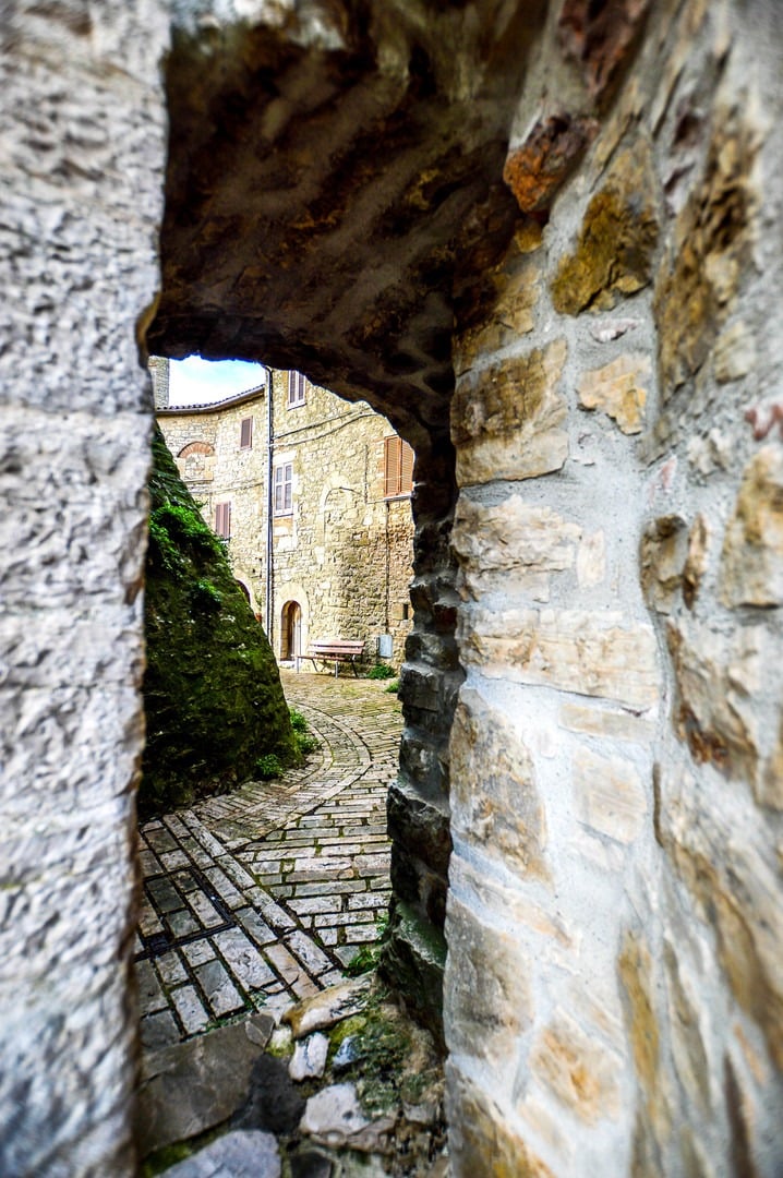 Medieval Borgo Near Todi