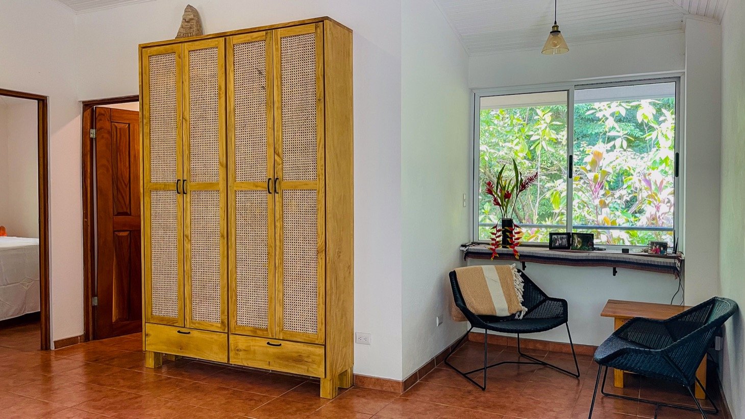Modern House For Sale With Jungle View, Peaceful Stream, and Rental Cabins