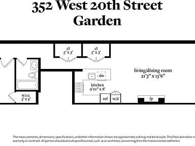 352 West 20th St GARDEN