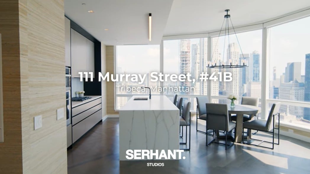 INSIDE an EXQUISITE HOME on the 41ST FLOOR w INSANE NYC VIEWS | 111 Murray Street, 41B