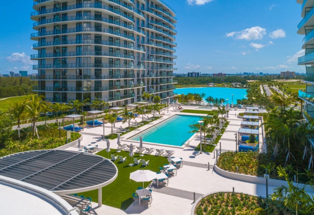 SoLé Mia Debuts Largest Floating Pickleball Court in North Miami