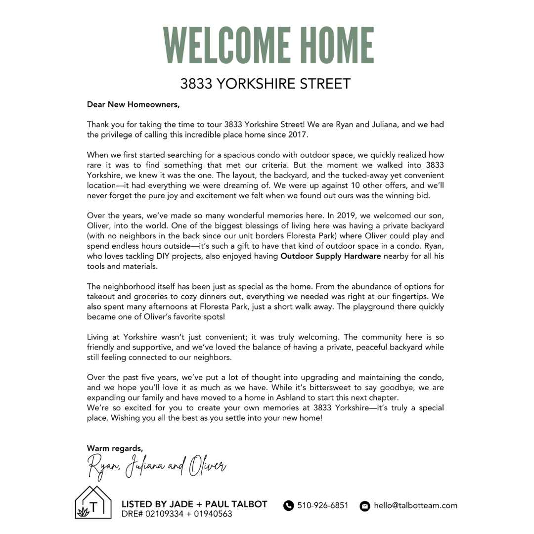 Welcome Home