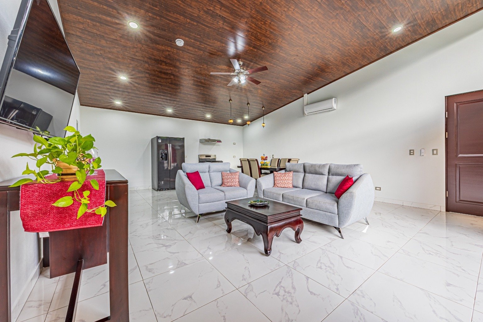 Incredible turnkey investment opportunity, 3 Rental villas, and a 2 Bedroom Home with a large pool.