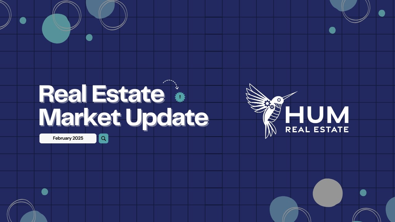 February 2025 real estate market update thumbnail