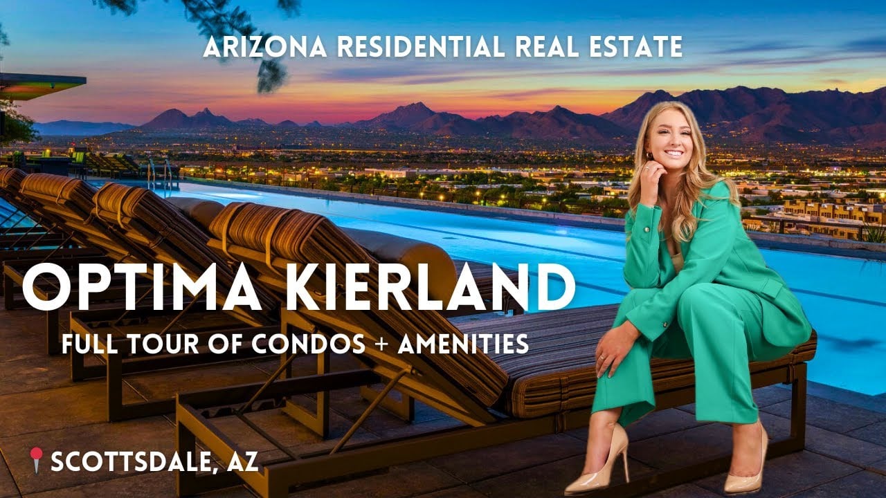 FULL TOUR of Optima Kierland Scottsdale + Amenities | Best Luxury Condo in Arizona