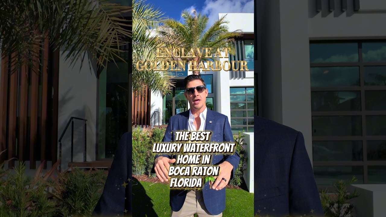 ⁠Opportunity of A Lifetime To Own The Best Waterfront Luxury Home in Boca Raton Florida ⁠ #bocaraton
