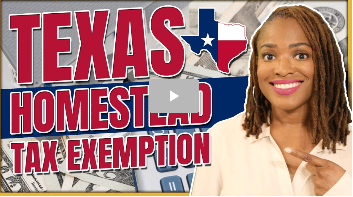 Texas Homestead Tax Exemption