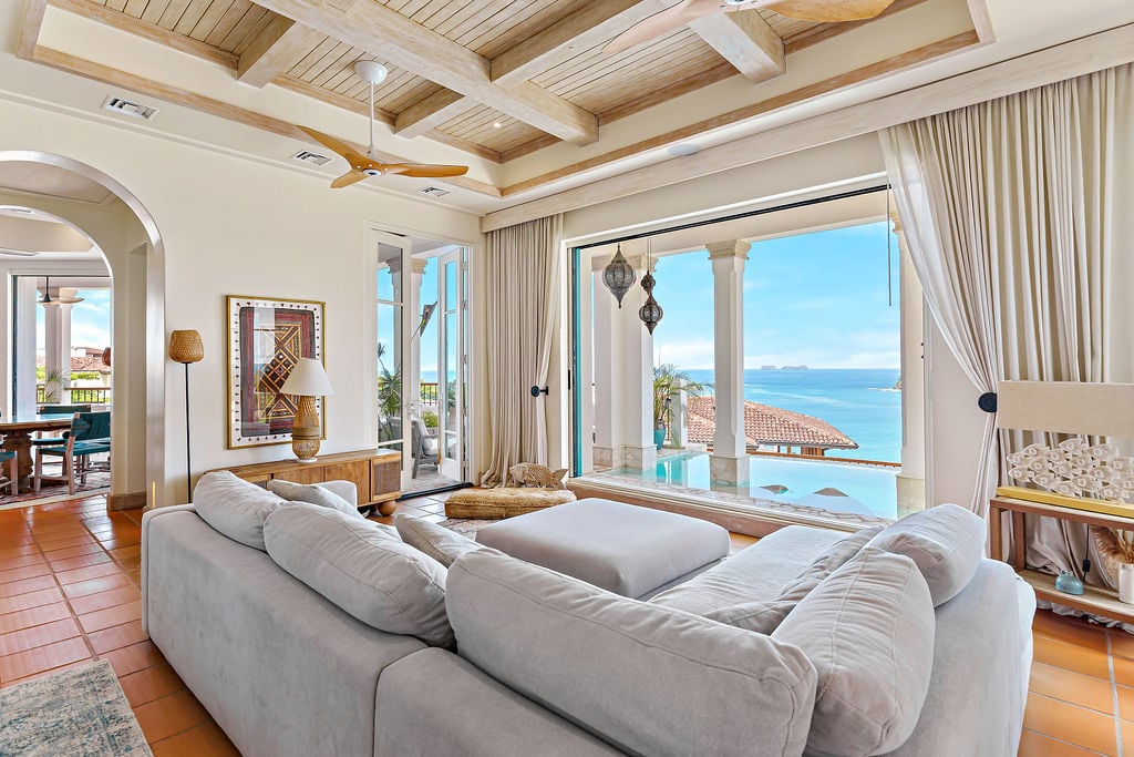 Villa Santorini | Four-level Oceanview Estate Nestled in the Hillside of Las Catalinas—Costa Rica’s Premier Car-free Beach Town.