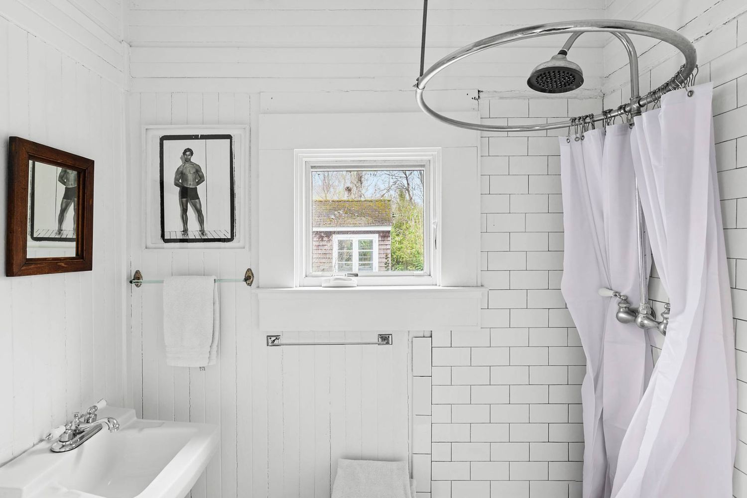 Circa 1900 Cedar-Shingled Historic Home with Designer Upgrades & a Fab Yard