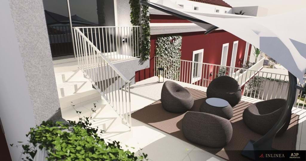 New 3-Bedroom Apartment in Monte Estoril – 185 sqm Total Area, Premium Finishes & Parking