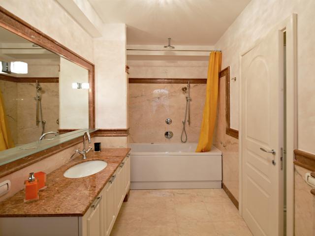 Newly Built Tuscan Villa With Marble Features