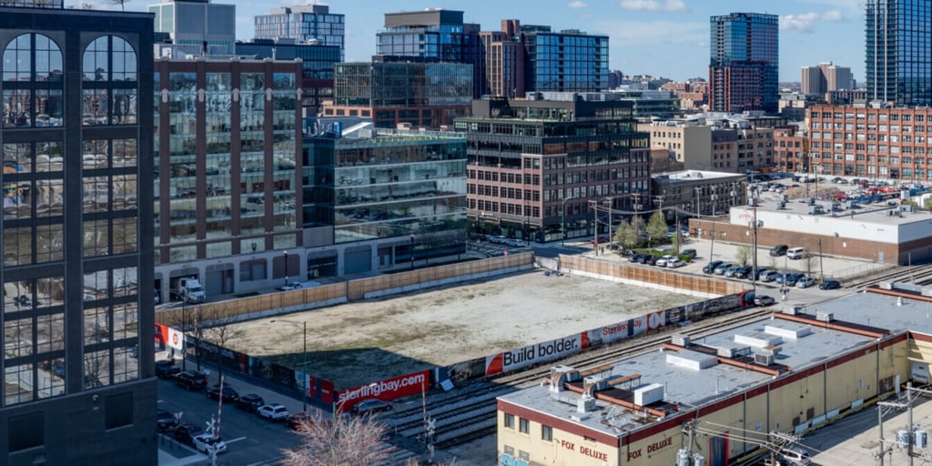 Sterling Bay proposes 39-story Fulton Market apartment tower