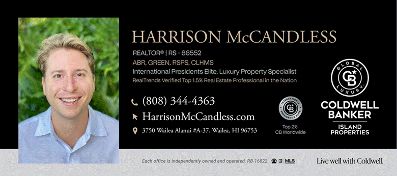 Title: Harrison McCandless - Description: Harrison McCandless, REALTOR, Coldwell Banker Global Luxury contact card
