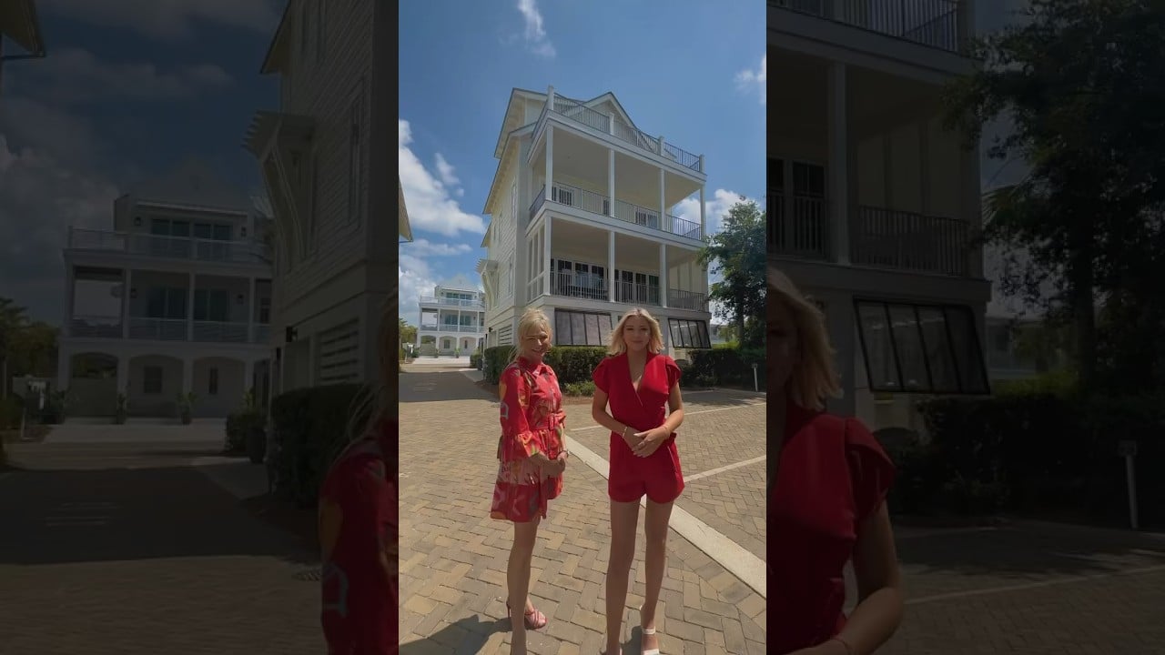 286 Winston Lane, Inlet Beach FL - Private Beach & Gulf Front Pool #30A #realestate #rosemarybeach