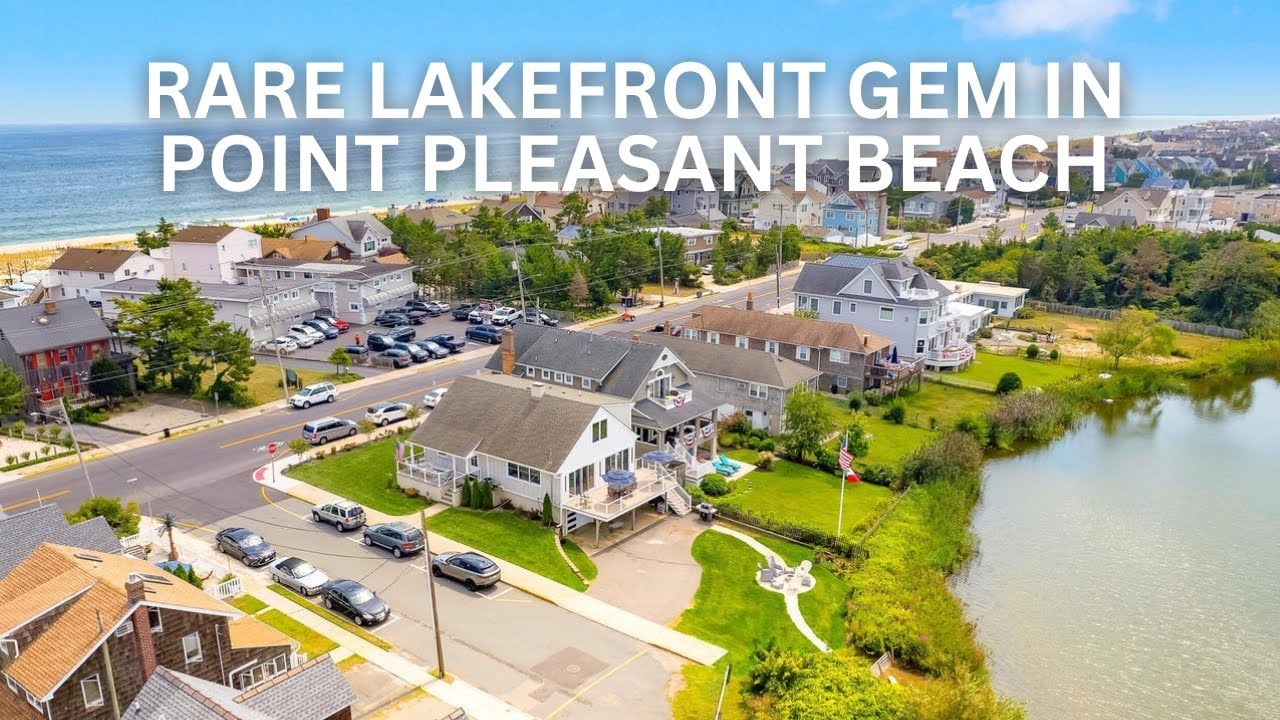Rare Lakefront Gem in Point Pleasant Beach