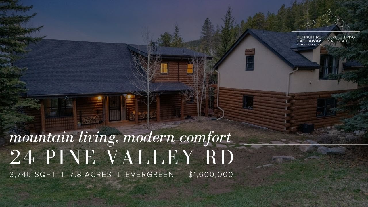 24 Pine Valley Road, Evergreen, CO | Mountain Retreat