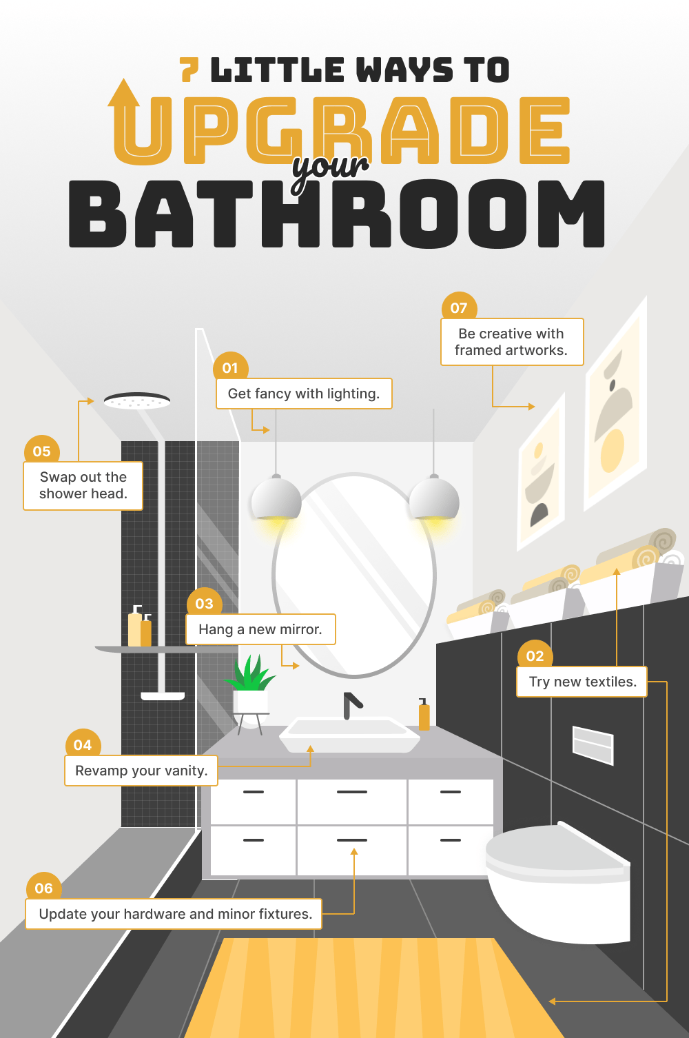 7 Little Ways You Can Upgrade Your Bathroom (Without Draining Your Savings)