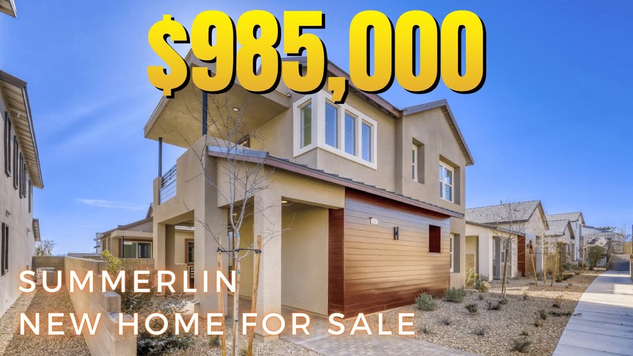  $985k New Home for Sale in Summerlin West, Las Vegas