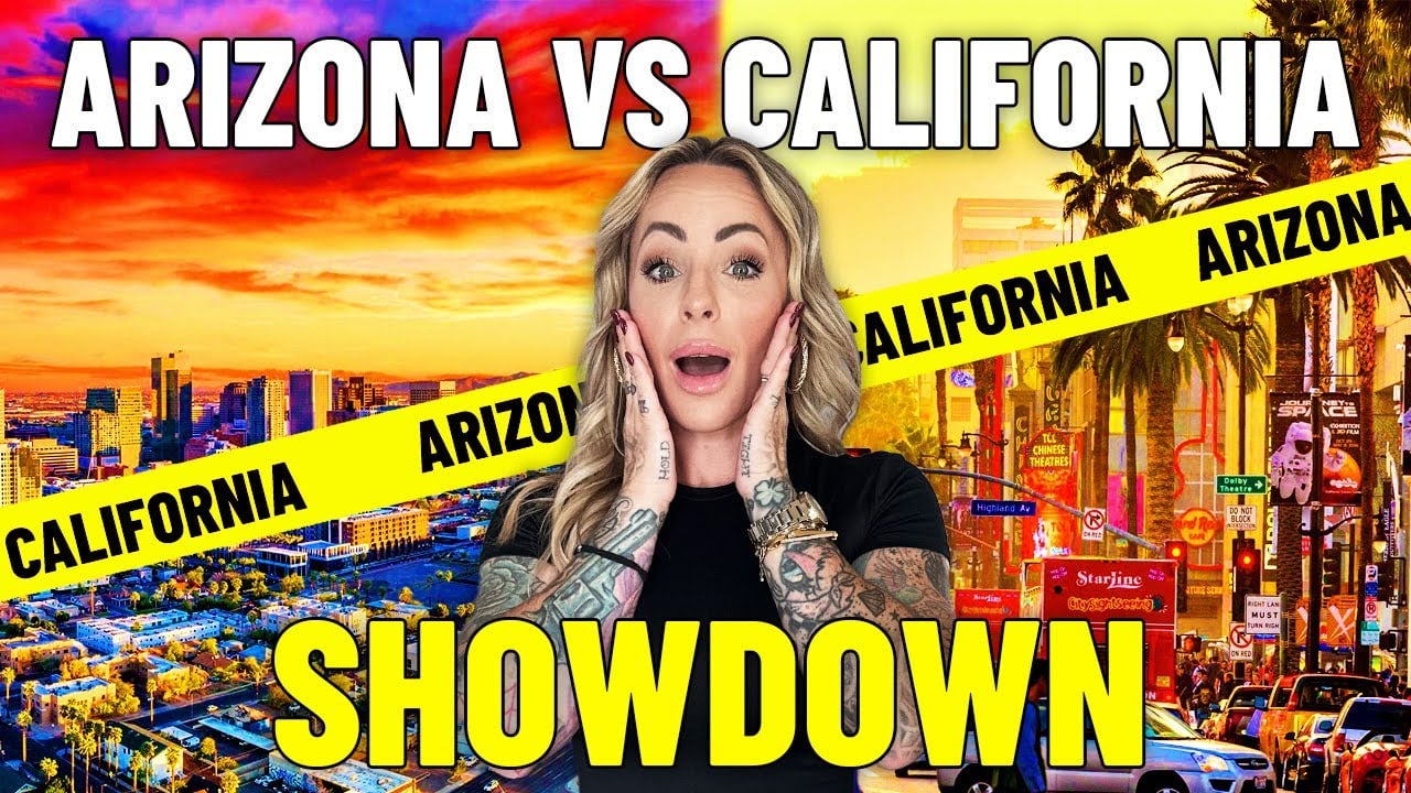 ARIZONA vs CALIFORNIA: What You MUST Know Before Making The Move | Living In Scottsdale AZ