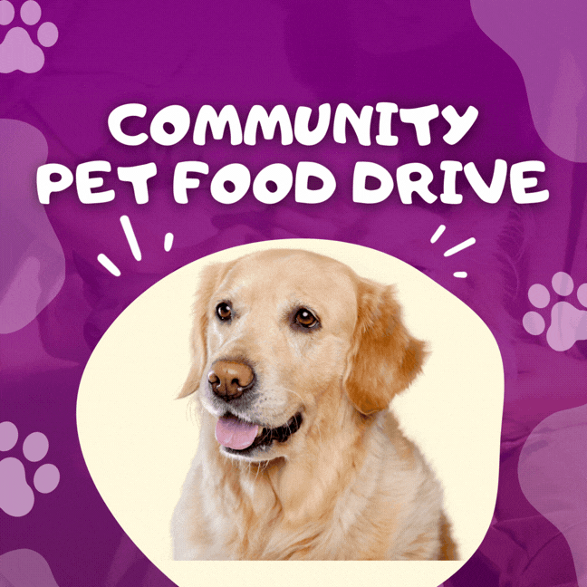 2026 COMMUNITY PET FOOD DRIVE - COMING SOON