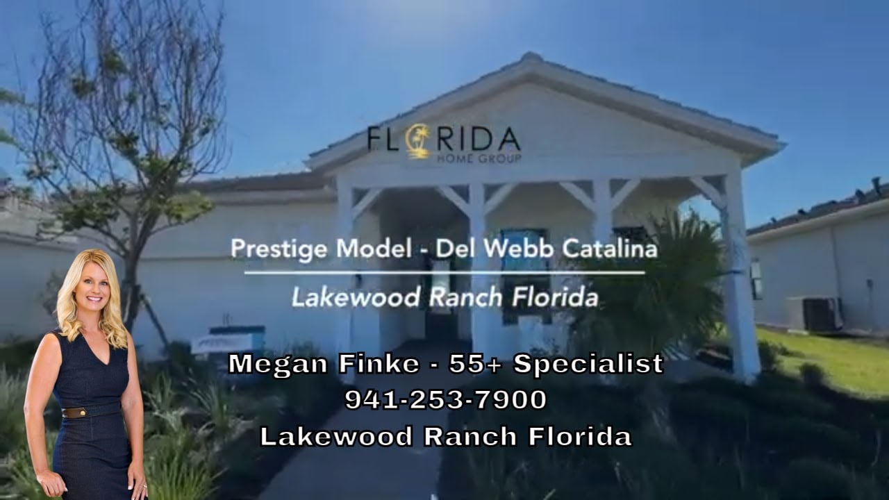 Prestige Model in Del Webb Catalina | 55+ Luxury Living in Lakewood Ranch, FL