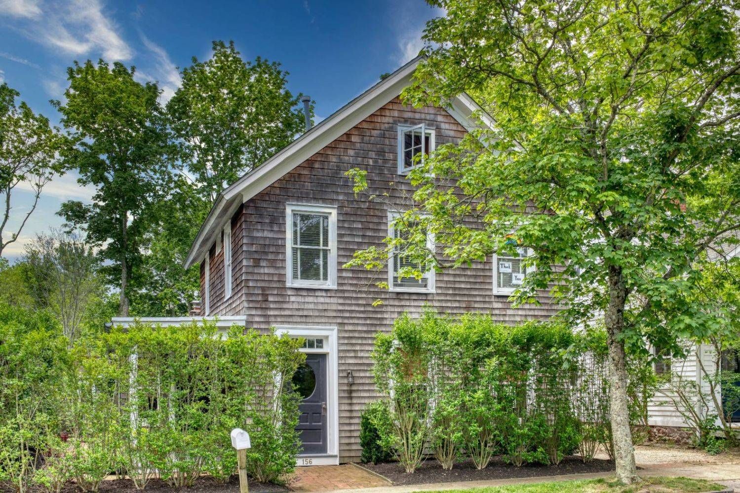 Circa 1900 Cedar-Shingled Historic Home with Designer Upgrades & a Fab Yard