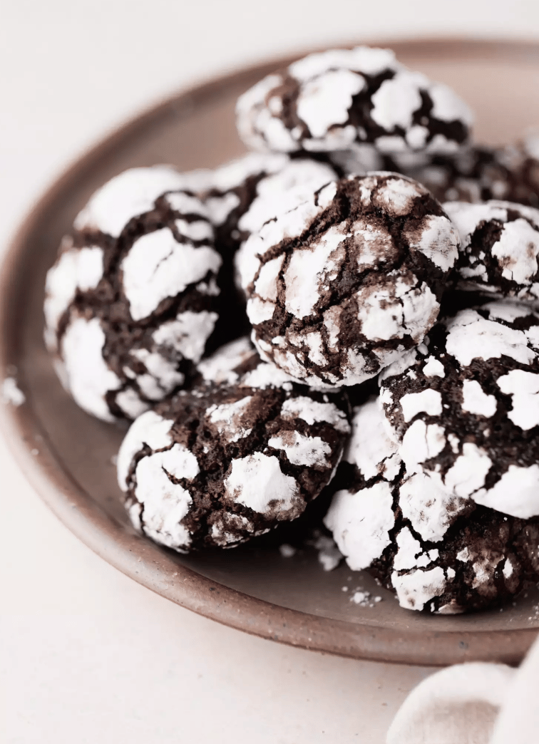 Mom's Chocolate Crinkles