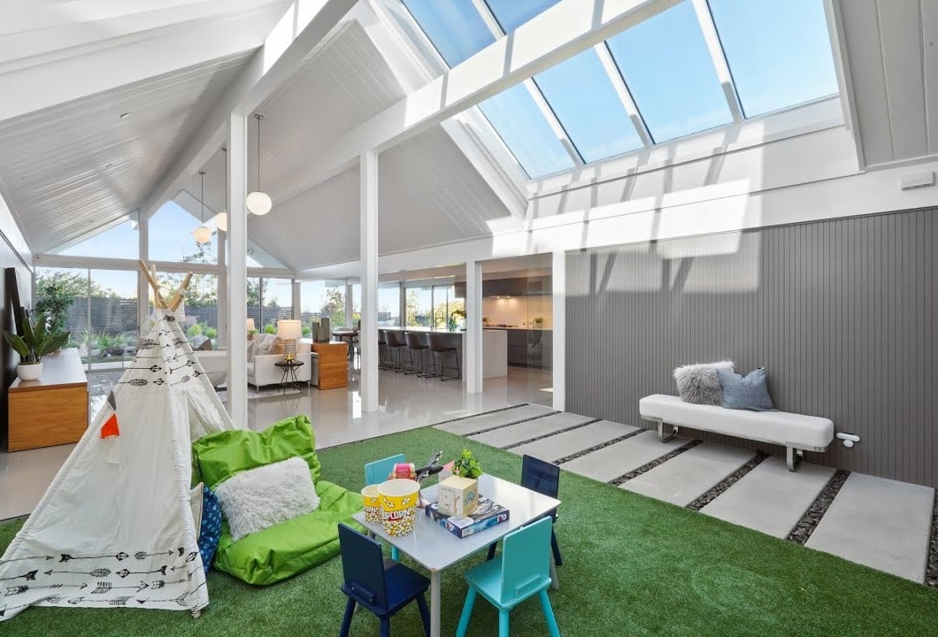 Tiburon Way, Burlingame - Amazing Joseph Eichler w/ Retractable Roof In Mills Estates Neighborhood!
